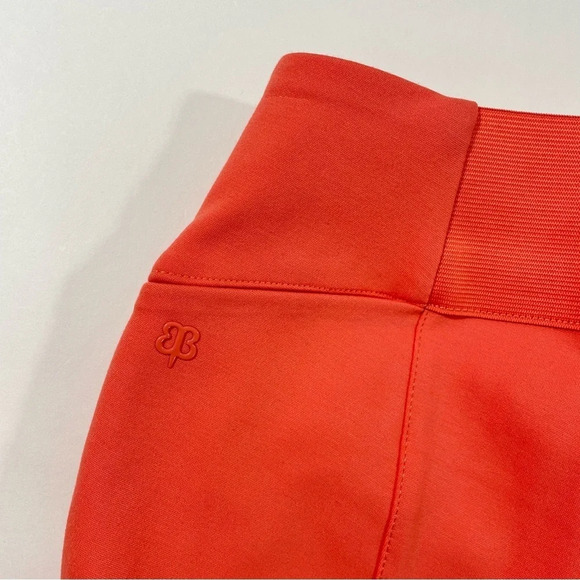 Betabrand Power Down Skinny Pants Orange Coral - Picture 4 of 10